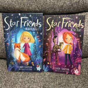 Star Friends 1 & 2 Wish Trap & Mirror Magic Childrens Chapter Books